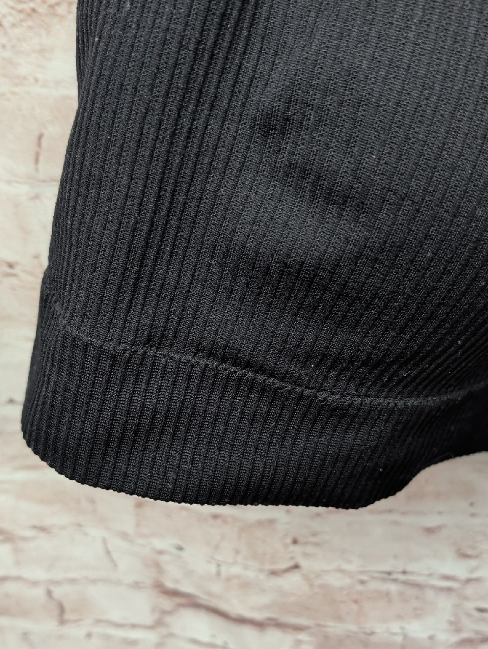 torrid Black Ribbed Padded Sports Bra 4x - Picture 2 of 4